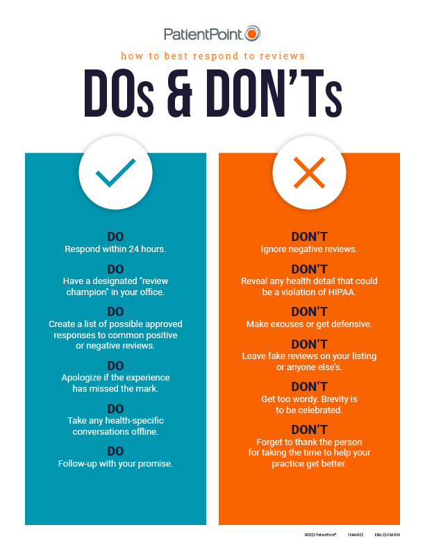 Do's & Don'ts of Review Management